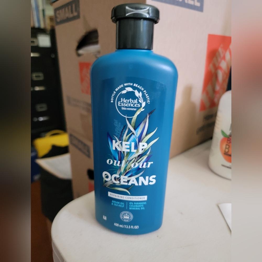 Herbal Essences Kelp out our Oceans Repairing Condition Argan Oil & Sea Kelp 13‎